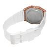 Casio Digital Quartz Watch F-91WS-7A3 Unisex Rose Gold Clear Compact 38mm Daily Life Waterproof