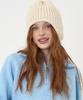 THE-ABON Snow Earflap Knit Charcoal