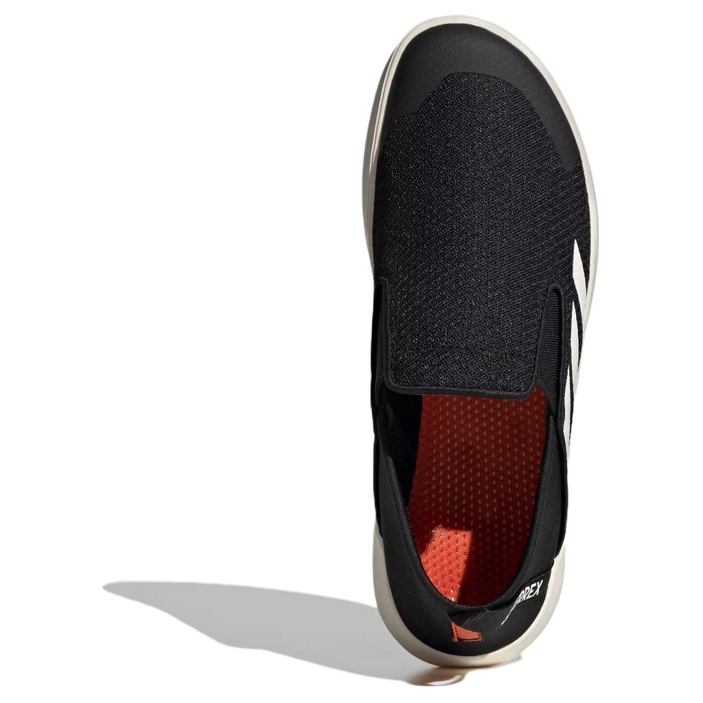 Adidas Terrex Boat Slip-On Climacool Core Black Chalk White Semi Impact Orange Unisex JI3502