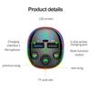 Bluetooth Car Dual USB Fast Charger FM Transmitter PD Type-C  Car Adapter Handsfree Radio Modulator MP3 Player Support TF card