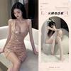 Sexy lingerie sexy lace sequin suit hip skirt uniform seduction perspective passion pajamas babes