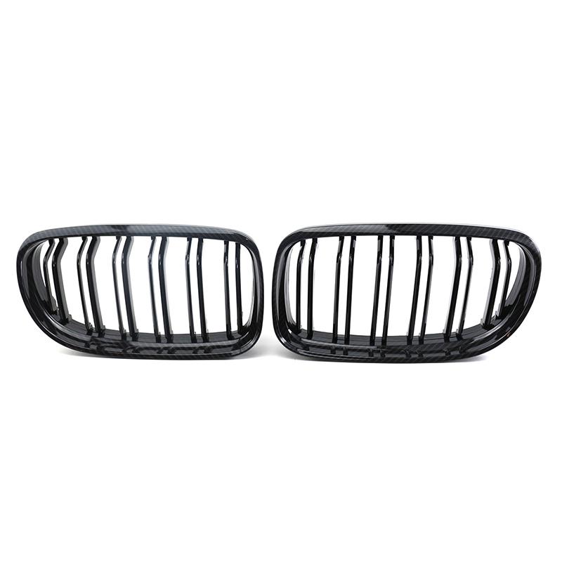 1 Pair Gloss/Matte Black M-Color Kidney Front Grille Auto Racing Grille for BMW E90 E91 LCI 325i 328i 335i 2009 2010 2011