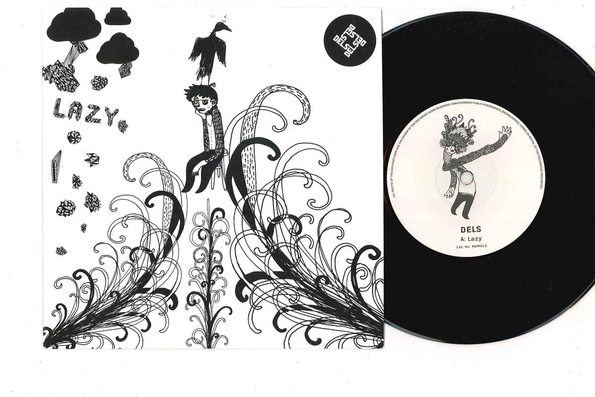 

7inch Record DELS - Lazy MOMO13 MOSHI MOSHI 2008 UK Dance & Electronica Used
