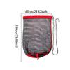 Different Size Fishing Mesh Bag Folding Fish Gear Thickening Small Grid Nets Live Fishes Net Bundle Mouth Meshes Bags