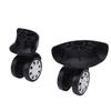 1 Pair Suitcase Wheels Silent and Wear Resisting ABS Universal Replacement Luggage Caster Kit
