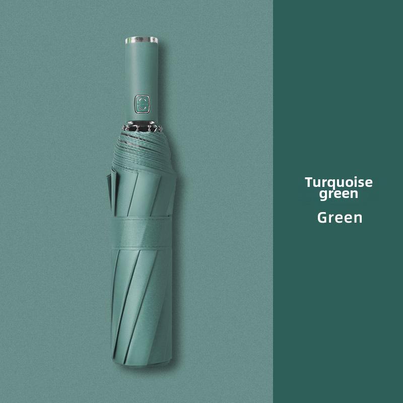 

Большой автоматический обратный зонт в стиле ретро для мужчин и женщин - защита от ультрафиолета в солнечные и дождливые дни