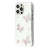 For iPhone 14 Pro Case WANLONFENG Electroplated Epoxy TPU+Acrylic Phone Cover with Tempered Glass