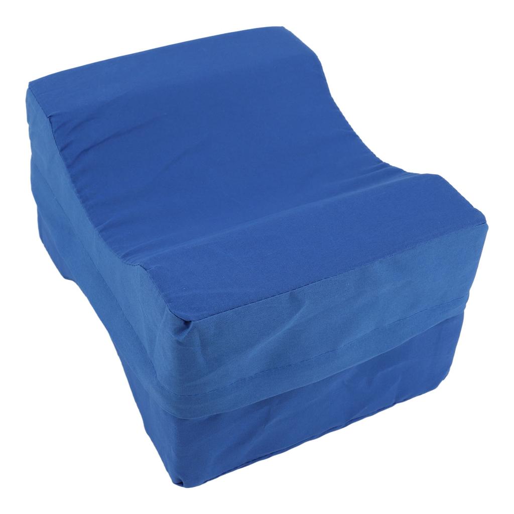 Knee Pillow for Side Sleepers Sponge Leg Positioner Knee Wedge Pillow with Detachable Cover for Hip