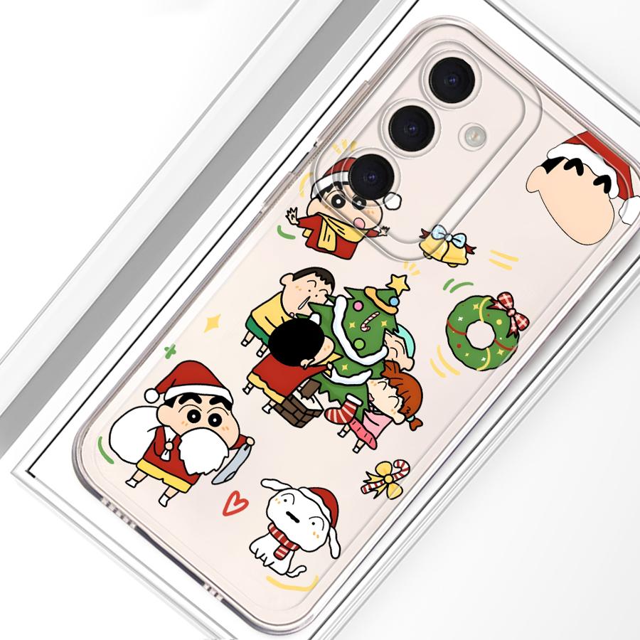 Case for Samsung Galaxy A55 A23 A33 A52 A52 A31 A26 A24 A36 A13 A54 A15 A34 A35 A56 A50 A25 A51 A16 Phone Cute Crayon Shinchan