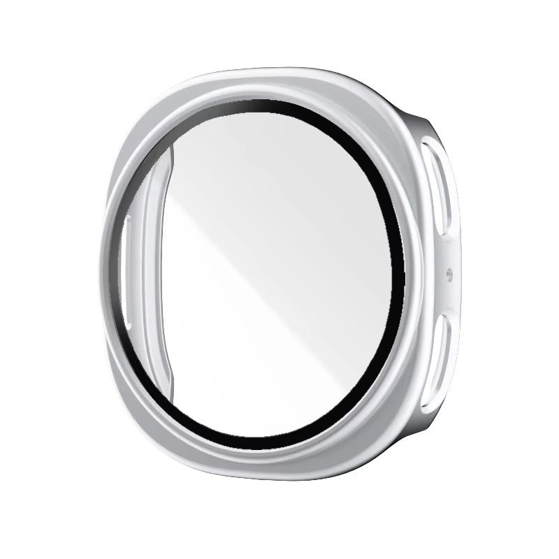 Coque Pour Samsung Galaxy Watch 8 44mm Accessoires Pare-chocs antichoc en PC + Protection d'écran en verre trempé Coque Galaxy Watch 8 40mm