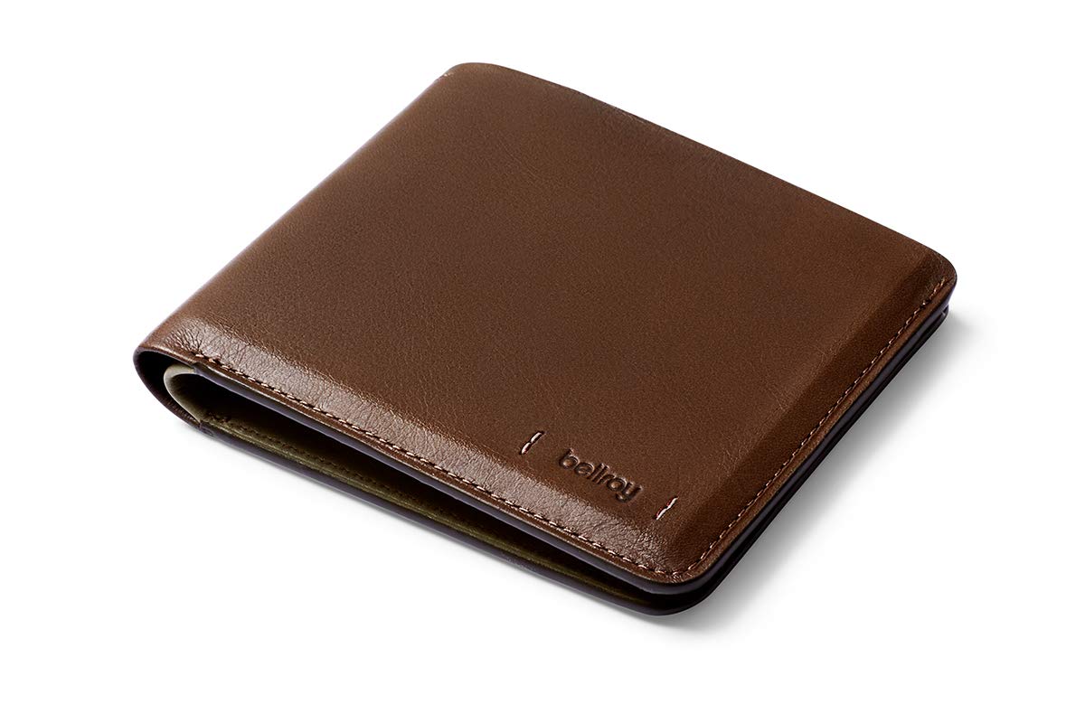 

Bellroy Hide & Seek Premium Edition (Thin Leather Bifold Wallet) - Darkwood