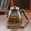 Changqi Household Glass Steaming Teapot