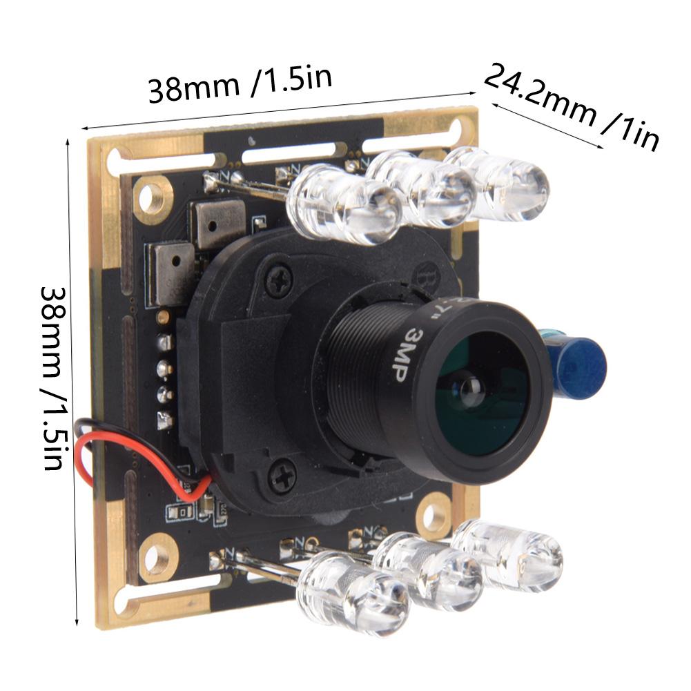 USB Camera Module HD OV2710 Chip IR CUT Automatic Switching 1920x1080 30fps 94 Degrees