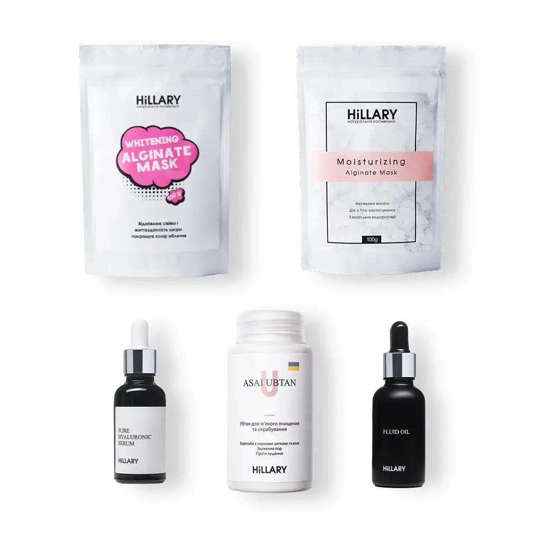 

Набір SOS для обличчя: зволоження та відновлення Hillary