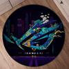 Alfombrilla de Suelo para Gaming Duradera Inspirada en ROG para Uso en Oficina y Silla Alfombra con Diseño Pashia Alfombra Suave Perfecta para Entusiastas del Gaming