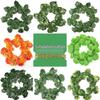 Artificial Rattan Grape Leaf Ivy Vine for Air Conditioning Pipe Decor