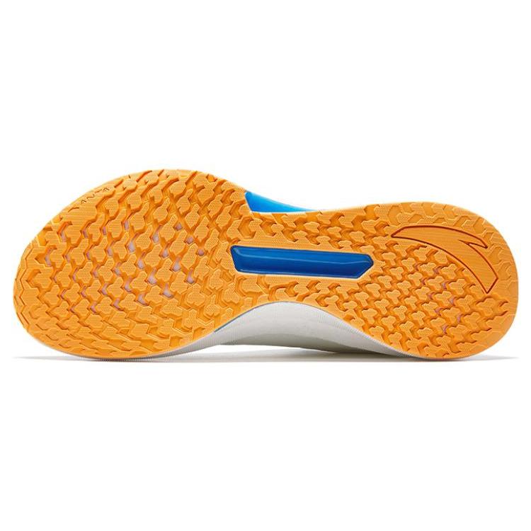 Anta Innovation Run 4 Slip Resistant Abrasion Resistant Low Top Nitrogen Technology Running Shoes Men's White 112335585-1