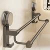 Wall-Mounted Towel Holder No-Drill Towel Bar Bathroom  Accessories Towel Storage Rack  Bathroom