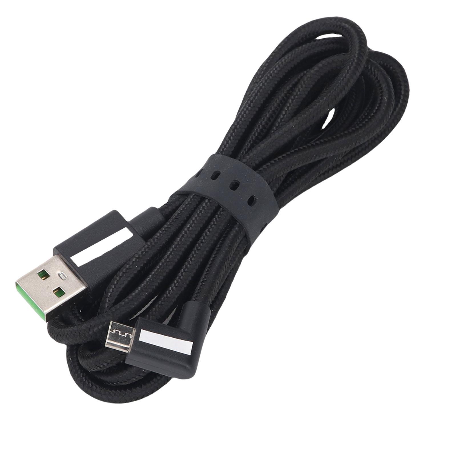 

USB A to USB C Cable Fit for Razer Seiren X Computer Microphone 5.9ft USB A to USB C Woven Cord