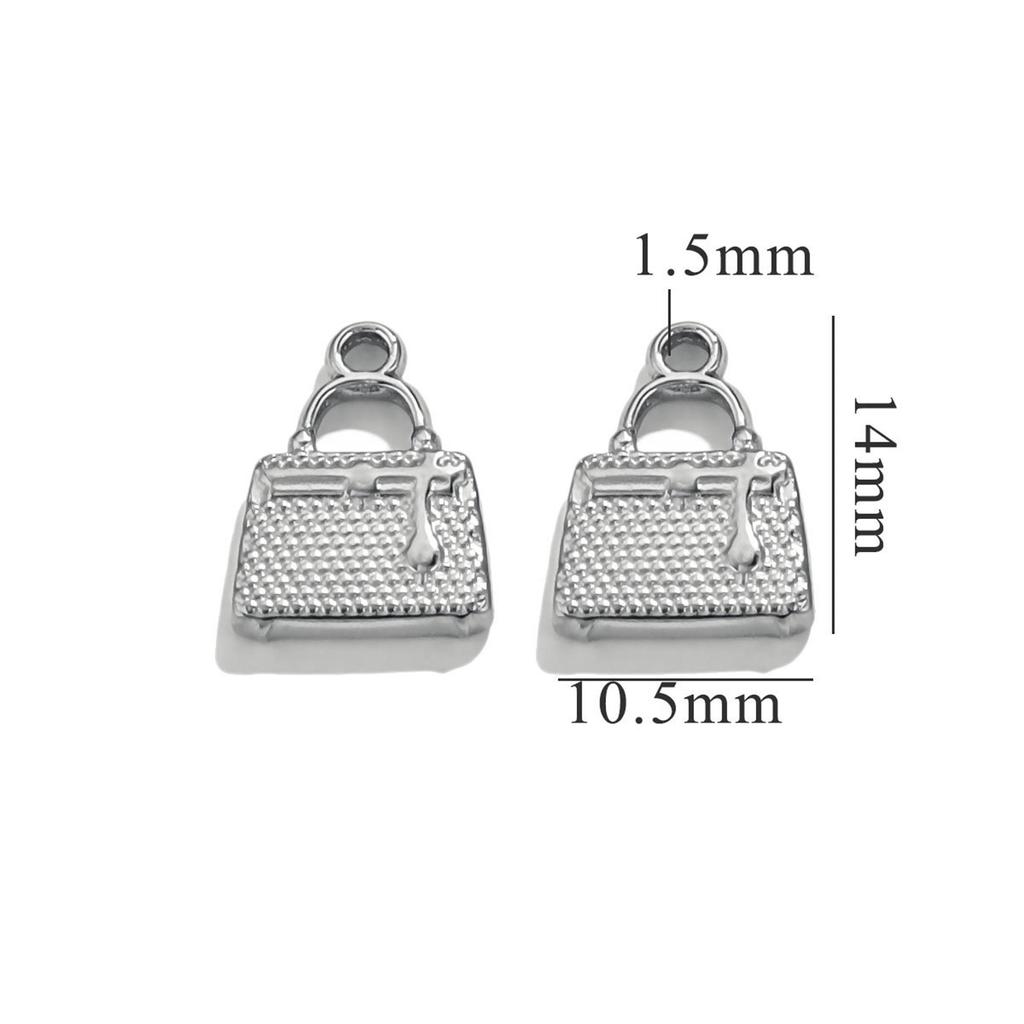 5pcs Sun 304 Stainless Steel Charms Cute Flower Crown Pendant Exquisite Compact Pendant Necklace Jewelry Accessories 14mm X 10mm