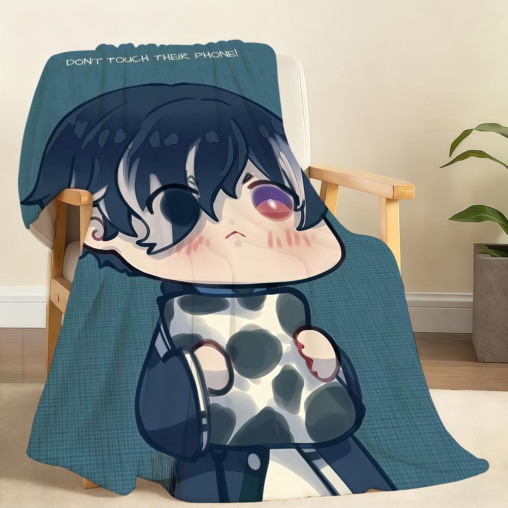 Hot Famous Game O Obey M Me Blanket Soft Throw Blanket for Home Bedroom Bed Sofa Picnic Travel Office Rest Cover Blanket Gift 75x90cm