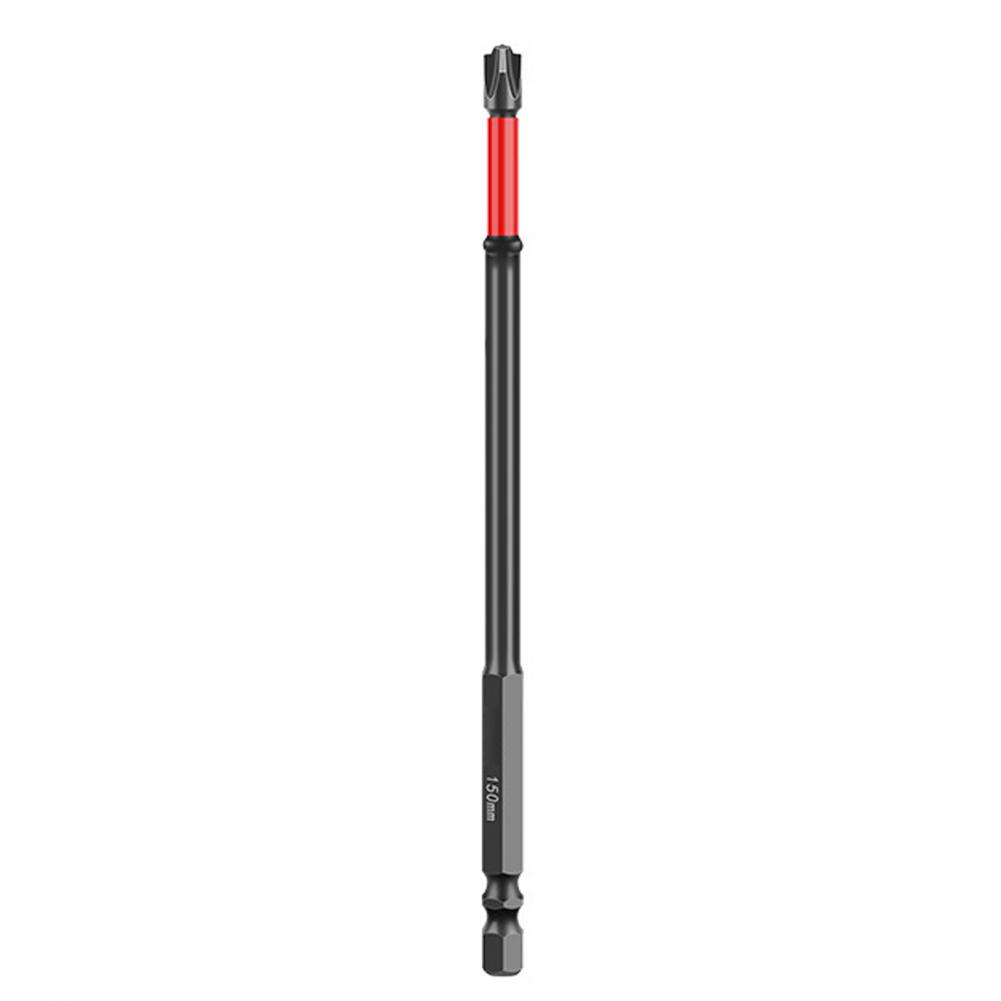 Heavy-duty Electrical Screwdriver Set Durable Impact Screwdriver Bit Set with Magnetic Slotted Heads Corrosion for Slot for Diy