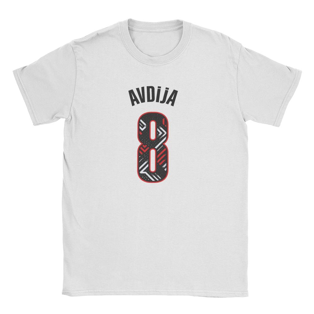 Deni Avdija Basketball Player Unisex WOMENs T Shirt  Novelty Tees Short Sleeve Crewneck TShirt 100 Cotton Gift Clothing