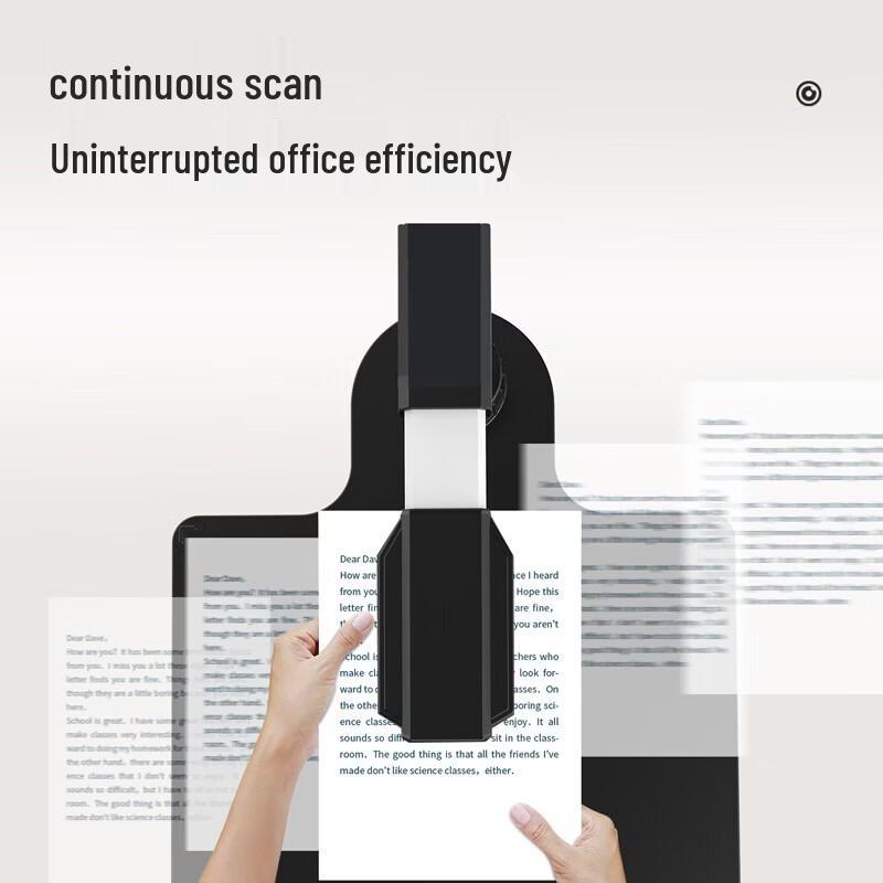 Deli High-Speed A4 Overhead Document Scanner CN plug (adapter included)