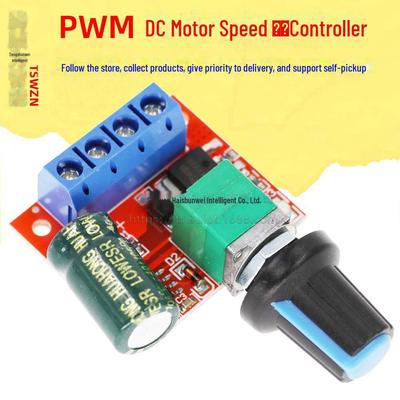DC Motor Speed Controller 5V-35V, 5A with PWM and LED Dimmer Function