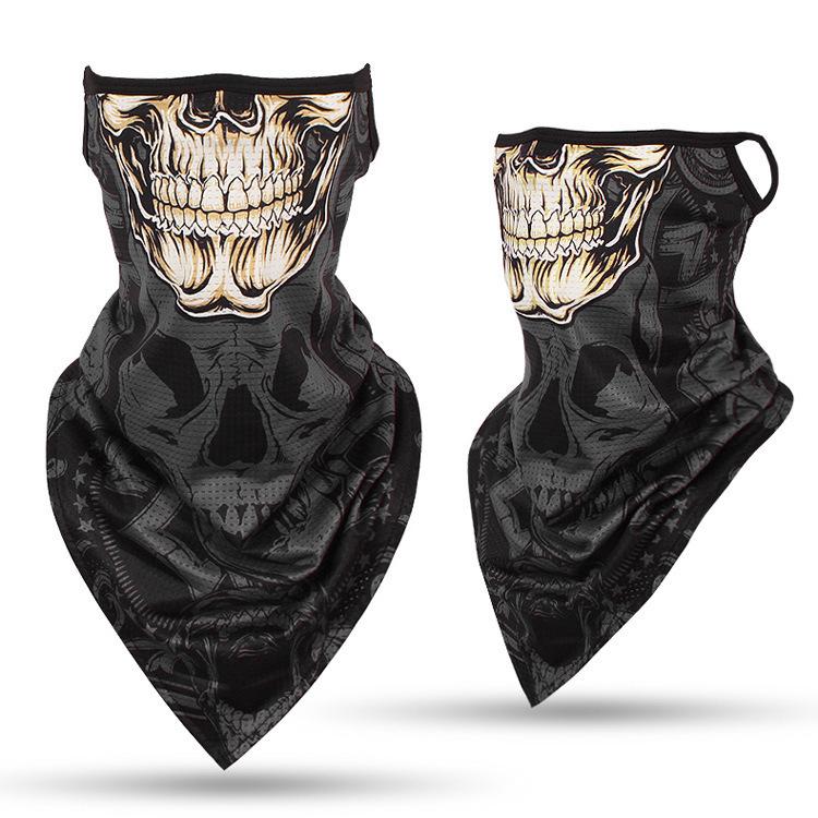 Ice Silk Sun Protection Motorcycle Riding Headband