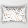 Ins Pink Geometric Waist Pillow Case Car Sofa Pillow Cushion Cover Pillow Case Pillow Case Pillow Case