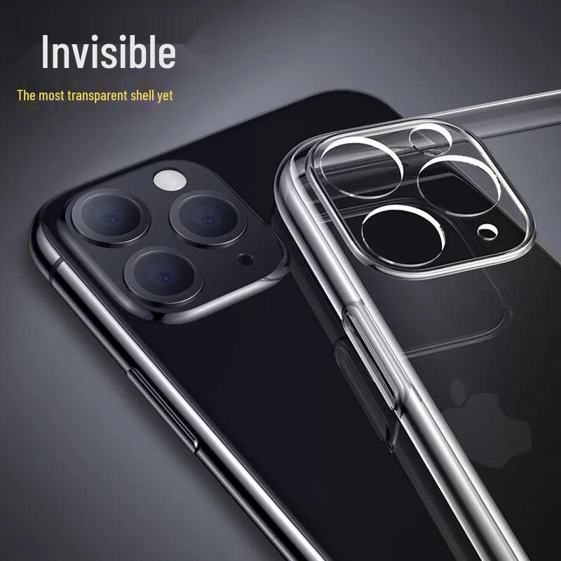 Apple 17 Pro Max iPhone 16E Transparent TPU Full Coverage Silicone Case – Soft & Protective.
