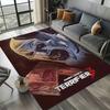 27 Stil Terrifier Horrorfilm Halloween Geschenk Teppich für Wohnzimmer Schlafzimmer Heimdekoration, Kinder Rutschfest für Sofa Fußmatte