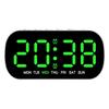 Digital Alarm Clock USB Powered Temperature Date Week Dual Alarm Night Mode Snooze Clock 5 Levels of Brightness 12/24H LED Clock