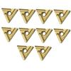 Set of 10 TNMG160404 TNMG331 Inserts for CNC Lathes Optimal Tooling for Steel Stainless Steel and Iron Processing