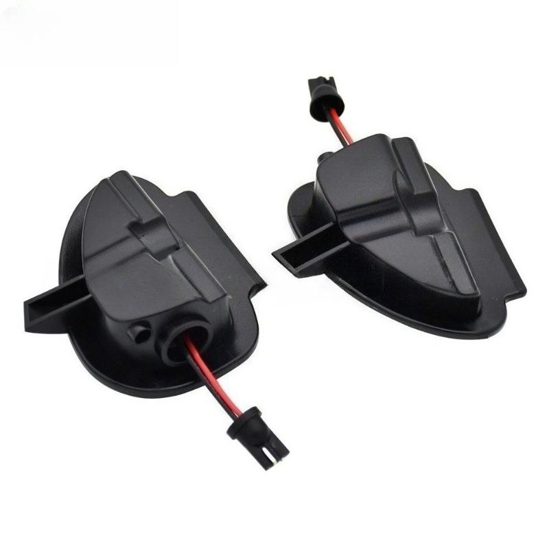 2pcs For Volkswagen VW Golf Gti MK6 6 MKVI Touran 2008-2014 White LED Under Side Mirror Puddle Light Floor Lamp Car accessories