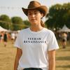 Yeehaw Renaissance T-Shirt Womens Unisex Festival Music Ladies Fancy Dress Gift