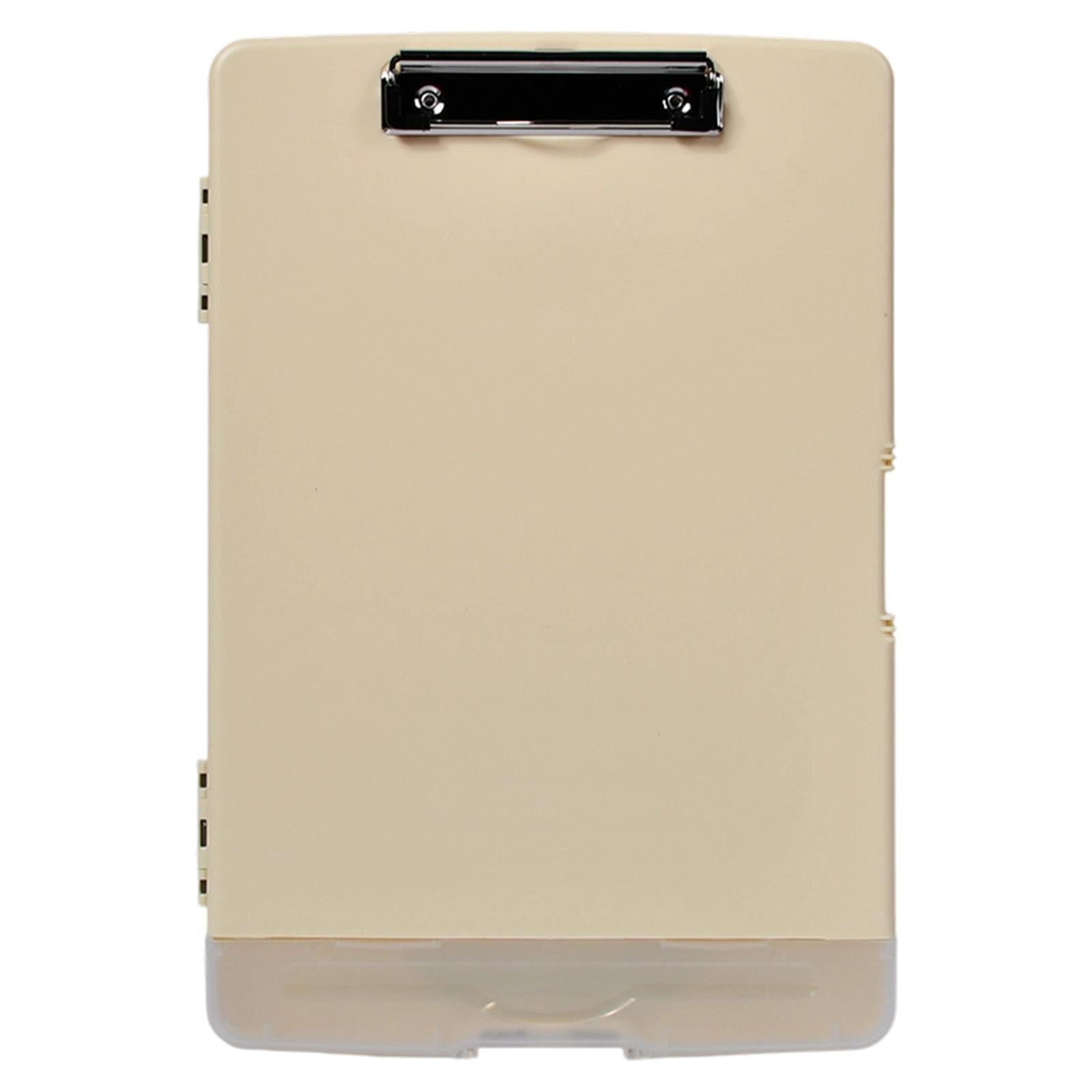 

Портативный медсестринский планшет для письма, органайзер для файлов с зажимом, пенал для ручек, чехол для хранения документов для офиса, школы 3