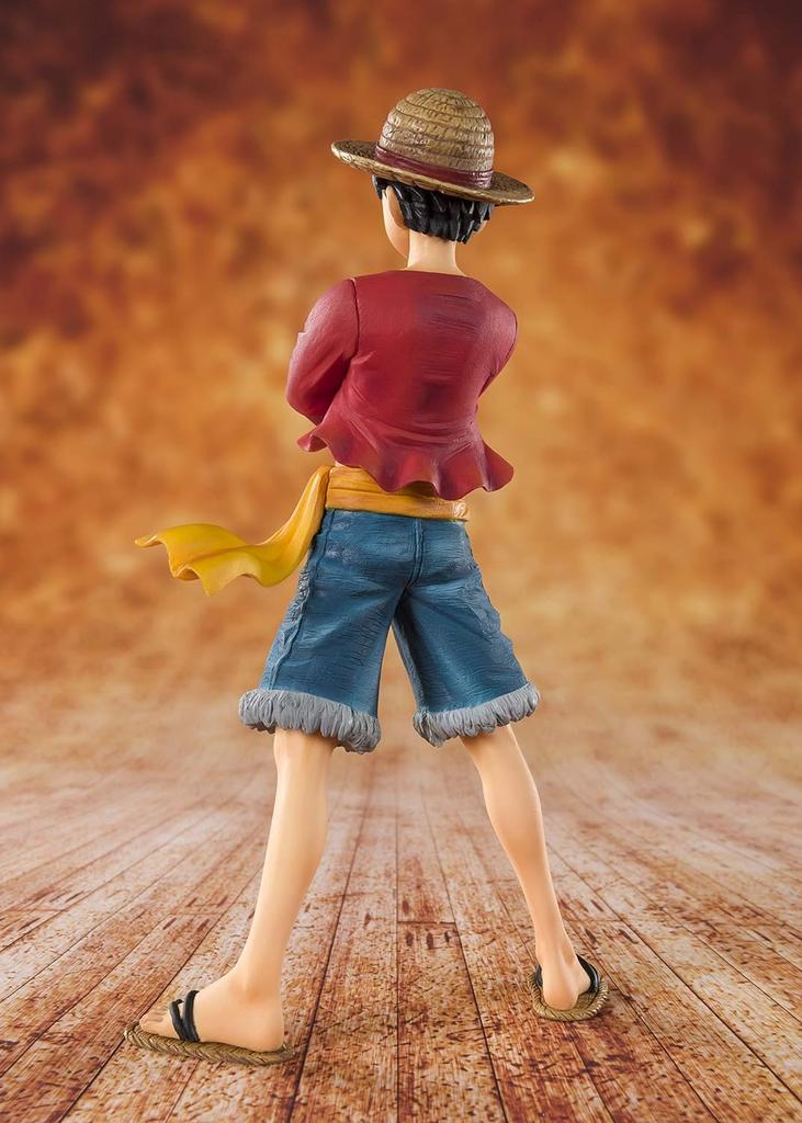 TAMASHII NATIONS Figuarts ZERO ONE PIECE Slamák Luffy Přibližně 140 mm PVC ABS Malovaná Pohyblivá Figurka (Verze pro další prodej) &