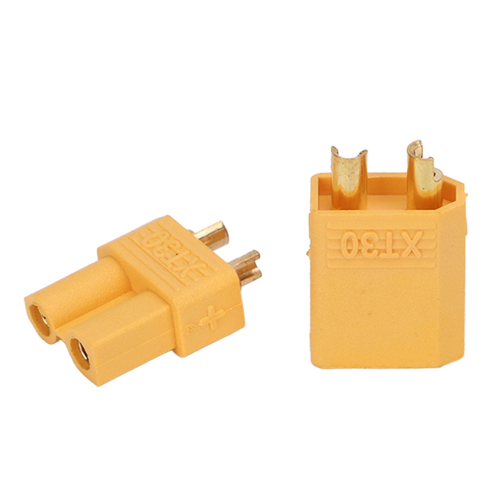 

Роз єм XT30 XT30 Штекер Мама Тато Аксесуари для RC Акумулятора та ESC Жовтий