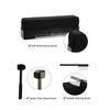 3in1 Vinyl Record Player Cleaning Kit with Velvet Brush Carbon Fiber Stylus Brush Universal