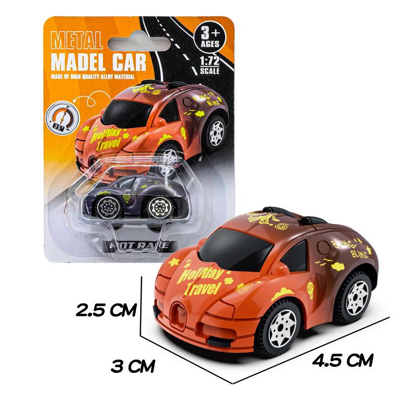 Water-Reactive Color-Changing Alloy Racing Car Model 1:60 Pull-Back Toy for Boys