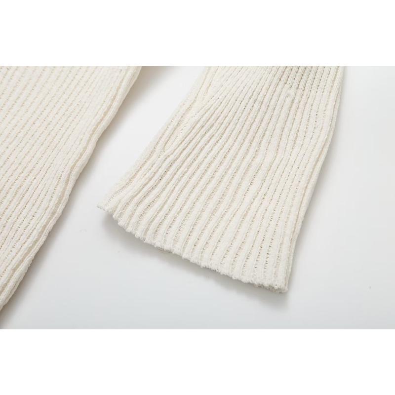 DAFIFY Dámská móda Jaro Podzim Jednobarevný potisk Neformální šaty s dlouhým rukávem a výstřihem do středního pasu