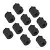 10pcs Clip-On Ferrite Ring Core Noise Suppressor Filter Ring Cable Clamp 13mm For USB Mouse Keyboard Headset Cables