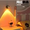 Sunset Lamp Wall Lamp Net Red Atmosphere Sunset Living Room Bedroom Background Wall Decoration Bar Atmosphere Lamp Wall Hanging