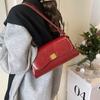 2025 New Simple Design Solid Color Women's Shoulder Bag Fashion Trend Underarm Bag Urban Leisure Messenger Bag Women
