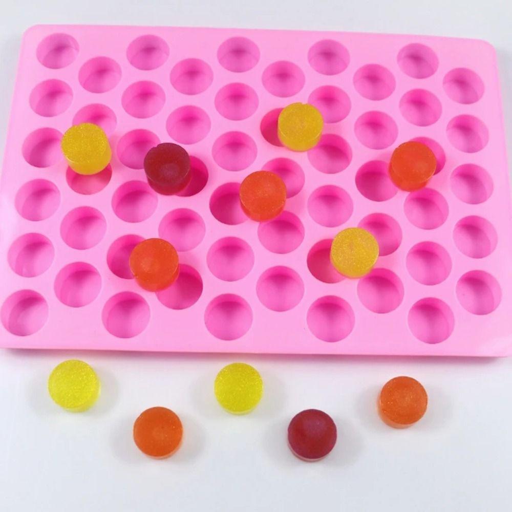 Silicone Cylindrical Molds 55 Cavity Chocolate Cake Mold DIY Candy Mold Ice Cube Chocolate