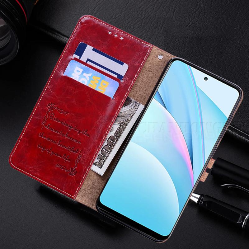 Leather Wallet Flip Case For Xiaomi POCO X3 NFC M3 Redmi Note 9 9S 8T 8 7 Pro Max 9A 9AT 9C NFC Mi 10T Lite Pro Mi10T 5G Soft Wallet Book Cover Fundas