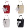 Solid Color Water Bucket Bag With Soft Pu Leather And Inner Phone Pocket For Summer Fashion