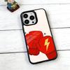 Coque de téléphone sur le thème du Champion de Boxe Pour iPhone17,16,15,14,13,12,11 Plus,Pro Magnétique avec Charge sans fil Magsafe